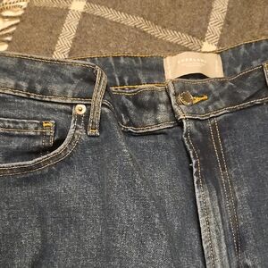 Everlane Women's Dark Blue Straight Leg Jeans